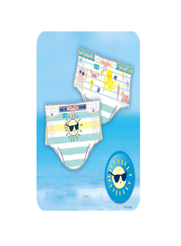 Pampers Splashers Size 3-4 1X12